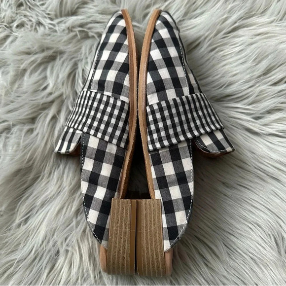 FREE PEOPLE At Ease Gingham Loafers Size 38 (8) - Picture 7 of 9